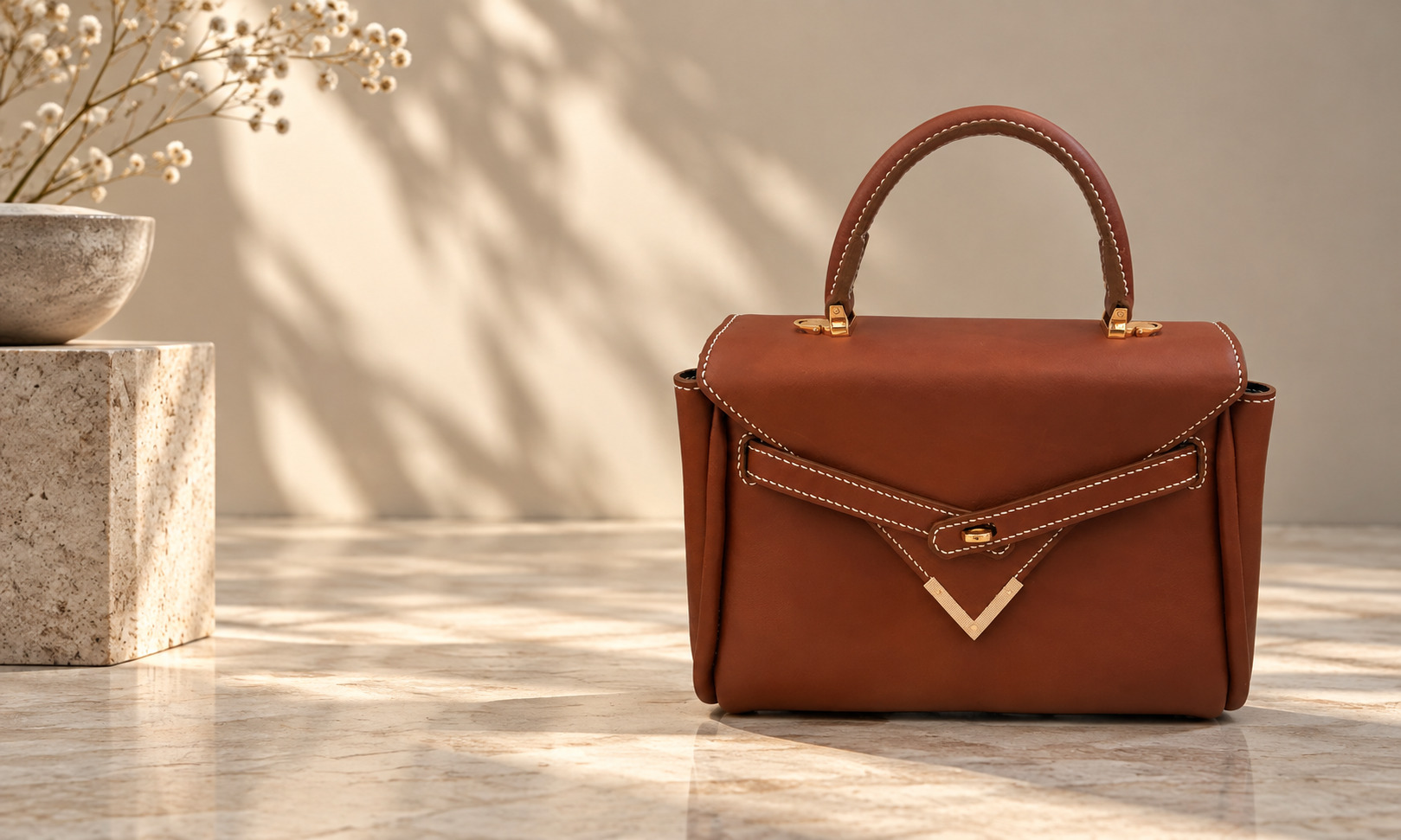 Grigorjanc leather handbag